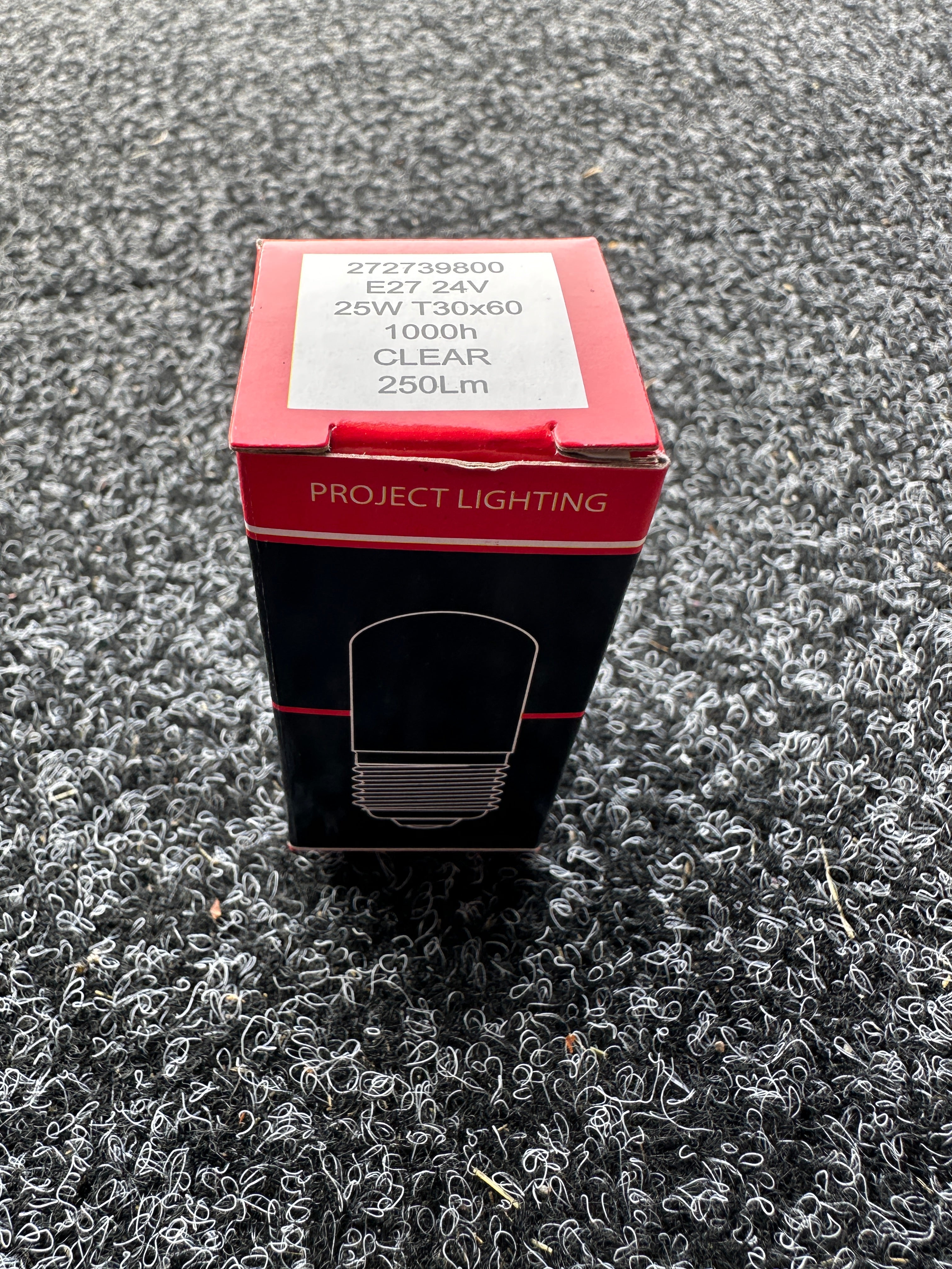 E27 24V 25W 26CD T30mm X 60mm NAVIGATION