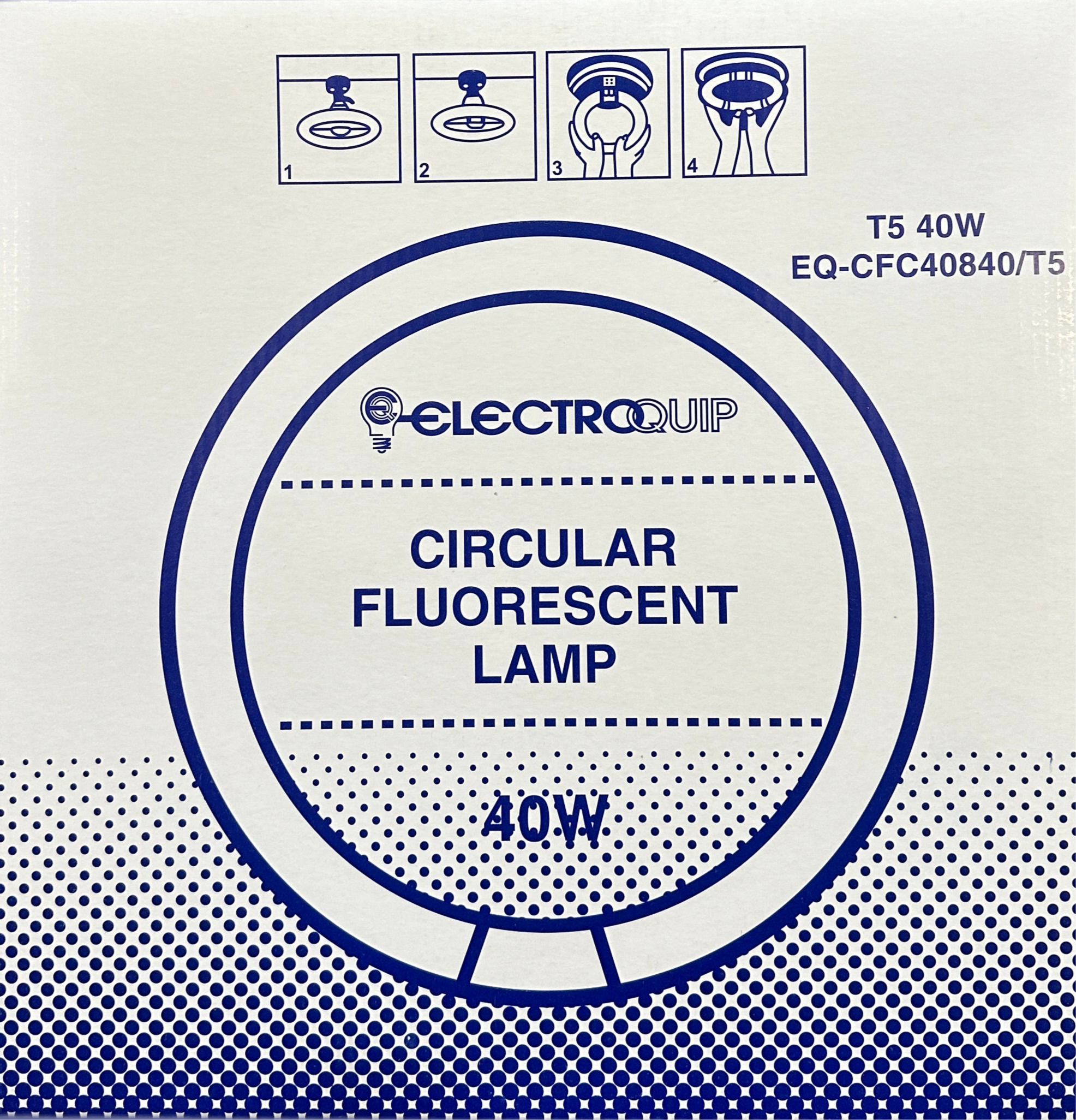 LAMP: G10Q T5 CIRCLINE 40W Coolwhite 320mm